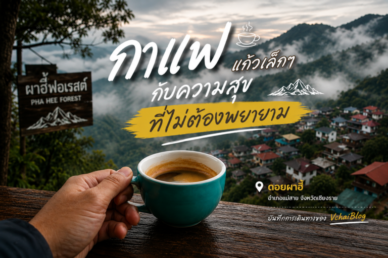 ดื่มกาแฟบนดอยผาฮี้