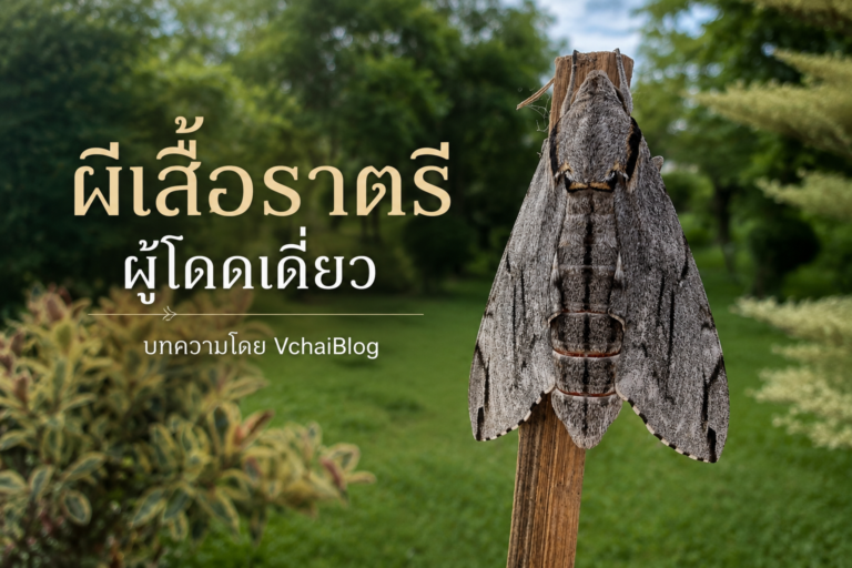 ผีเสื้อราตรีผู้โดดเดี่ยว