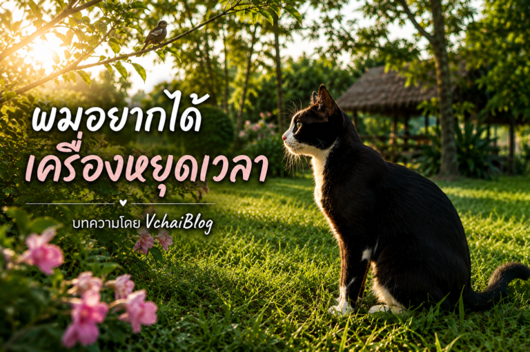 ผมอยากได้เครื่องหยุดเวลา บทความโดย VchaiBlog